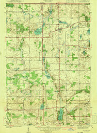 Orland Indiana Historical topographic map, 1:24000 scale, 7.5 X 7.5 Minute, Year 1941