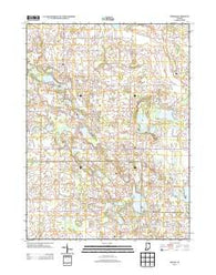 Ormas Indiana Historical topographic map, 1:24000 scale, 7.5 X 7.5 Minute, Year 2013