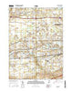 Osceola Indiana Current topographic map, 1:24000 scale, 7.5 X 7.5 Minute, Year 2016