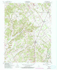 Otisco Indiana Historical topographic map, 1:24000 scale, 7.5 X 7.5 Minute, Year 1956
