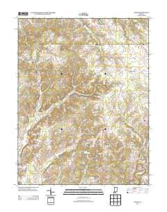 Otisco Indiana Historical topographic map, 1:24000 scale, 7.5 X 7.5 Minute, Year 2013