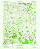 Otwell Indiana Historical topographic map, 1:24000 scale, 7.5 X 7.5 Minute, Year 1961