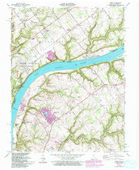 Owen Indiana Historical topographic map, 1:24000 scale, 7.5 X 7.5 Minute, Year 1961