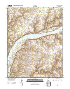 Owen Indiana Historical topographic map, 1:24000 scale, 7.5 X 7.5 Minute, Year 2013