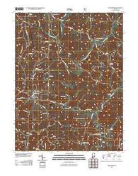 Owensburg Indiana Historical topographic map, 1:24000 scale, 7.5 X 7.5 Minute, Year 2010