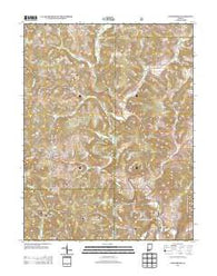 Owensburg Indiana Historical topographic map, 1:24000 scale, 7.5 X 7.5 Minute, Year 2013