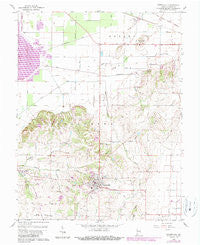 Owensville Indiana Historical topographic map, 1:24000 scale, 7.5 X 7.5 Minute, Year 1959