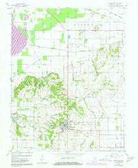 Owensville Indiana Historical topographic map, 1:24000 scale, 7.5 X 7.5 Minute, Year 1959