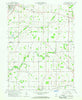 Pendleton Indiana Historical topographic map, 1:24000 scale, 7.5 X 7.5 Minute, Year 1966