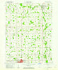 Pennville Indiana Historical topographic map, 1:24000 scale, 7.5 X 7.5 Minute, Year 1960