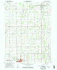 Pennville Indiana Historical topographic map, 1:24000 scale, 7.5 X 7.5 Minute, Year 1960
