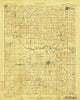 Petersburg Indiana Historical topographic map, 1:62500 scale, 15 X 15 Minute, Year 1903