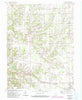 Pierceville Indiana Historical topographic map, 1:24000 scale, 7.5 X 7.5 Minute, Year 1961