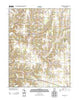 Pierceville Indiana Historical topographic map, 1:24000 scale, 7.5 X 7.5 Minute, Year 2013