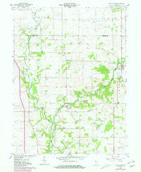 Pine Village Indiana Historical topographic map, 1:24000 scale, 7.5 X 7.5 Minute, Year 1961