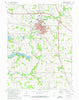 Plymouth Indiana Historical topographic map, 1:24000 scale, 7.5 X 7.5 Minute, Year 1972