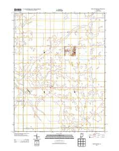 Point Isabel Indiana Historical topographic map, 1:24000 scale, 7.5 X 7.5 Minute, Year 2013