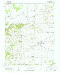 Poseyville Indiana Historical topographic map, 1:24000 scale, 7.5 X 7.5 Minute, Year 1959