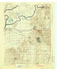 Princeton Indiana Historical topographic map, 1:62500 scale, 15 X 15 Minute, Year 1903