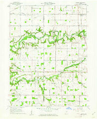 Pyrmont Indiana Historical topographic map, 1:24000 scale, 7.5 X 7.5 Minute, Year 1961