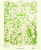 Quincy Indiana Historical topographic map, 1:24000 scale, 7.5 X 7.5 Minute, Year 1958