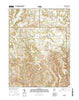 Quincy Indiana Current topographic map, 1:24000 scale, 7.5 X 7.5 Minute, Year 2016