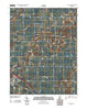 Rays Crossing Indiana Historical topographic map, 1:24000 scale, 7.5 X 7.5 Minute, Year 2010