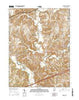 Reelsville Indiana Current topographic map, 1:24000 scale, 7.5 X 7.5 Minute, Year 2016