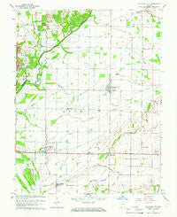 Richland City Indiana Historical topographic map, 1:24000 scale, 7.5 X 7.5 Minute, Year 1964
