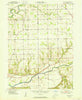 Richvalley Indiana Historical topographic map, 1:24000 scale, 7.5 X 7.5 Minute, Year 1951