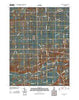 Richvalley Indiana Historical topographic map, 1:24000 scale, 7.5 X 7.5 Minute, Year 2010