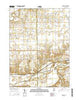 Richvalley Indiana Current topographic map, 1:24000 scale, 7.5 X 7.5 Minute, Year 2016