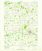 Ridgeville Indiana Historical topographic map, 1:24000 scale, 7.5 X 7.5 Minute, Year 1960