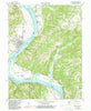 Rising Sun Indiana Historical topographic map, 1:24000 scale, 7.5 X 7.5 Minute, Year 1981