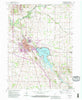 Rochester Indiana Historical topographic map, 1:24000 scale, 7.5 X 7.5 Minute, Year 1992