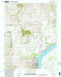 Rockport Indiana Historical topographic map, 1:24000 scale, 7.5 X 7.5 Minute, Year 1964
