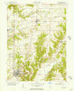 Rockville Indiana Historical topographic map, 1:24000 scale, 7.5 X 7.5 Minute, Year 1955