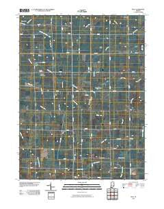 Roll Indiana Historical topographic map, 1:24000 scale, 7.5 X 7.5 Minute, Year 2010