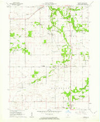 Romney Indiana Historical topographic map, 1:24000 scale, 7.5 X 7.5 Minute, Year 1961