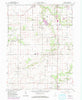 Romney Indiana Historical topographic map, 1:24000 scale, 7.5 X 7.5 Minute, Year 1961