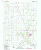 Rosston Indiana Historical topographic map, 1:24000 scale, 7.5 X 7.5 Minute, Year 1969
