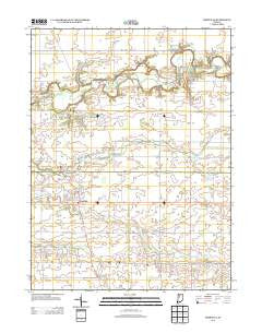 Rossville Indiana Historical topographic map, 1:24000 scale, 7.5 X 7.5 Minute, Year 2013