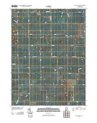 Round Grove Indiana Historical topographic map, 1:24000 scale, 7.5 X 7.5 Minute, Year 2010