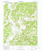 Rusk Indiana Historical topographic map, 1:24000 scale, 7.5 X 7.5 Minute, Year 1978