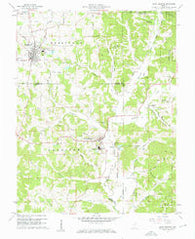 Saint Meinrad Indiana Historical topographic map, 1:24000 scale, 7.5 X 7.5 Minute, Year 1960