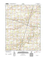 Saint Joe Indiana Historical topographic map, 1:24000 scale, 7.5 X 7.5 Minute, Year 2013