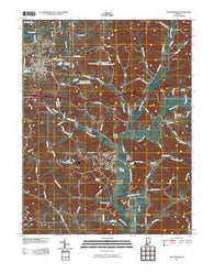 Saint Meinrad Indiana Historical topographic map, 1:24000 scale, 7.5 X 7.5 Minute, Year 2010