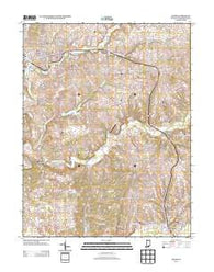 Salem Indiana Historical topographic map, 1:24000 scale, 7.5 X 7.5 Minute, Year 2013
