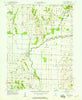 Saline City Indiana Historical topographic map, 1:24000 scale, 7.5 X 7.5 Minute, Year 1957