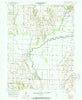 Saline City Indiana Historical topographic map, 1:24000 scale, 7.5 X 7.5 Minute, Year 1957